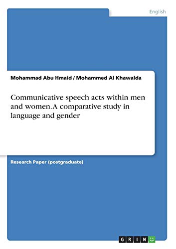 Communicative speech acts within men and women. A comparative study in language and gender