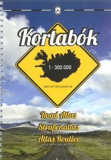 Iceland Road Atlas, with Town Plans, 2014-2015 2014
