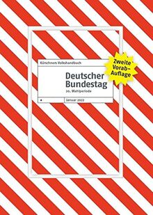 Zweite Vorabauflage Kürschners Volkshandbuch Deutscher Bundestag: 20. Wahlperiode