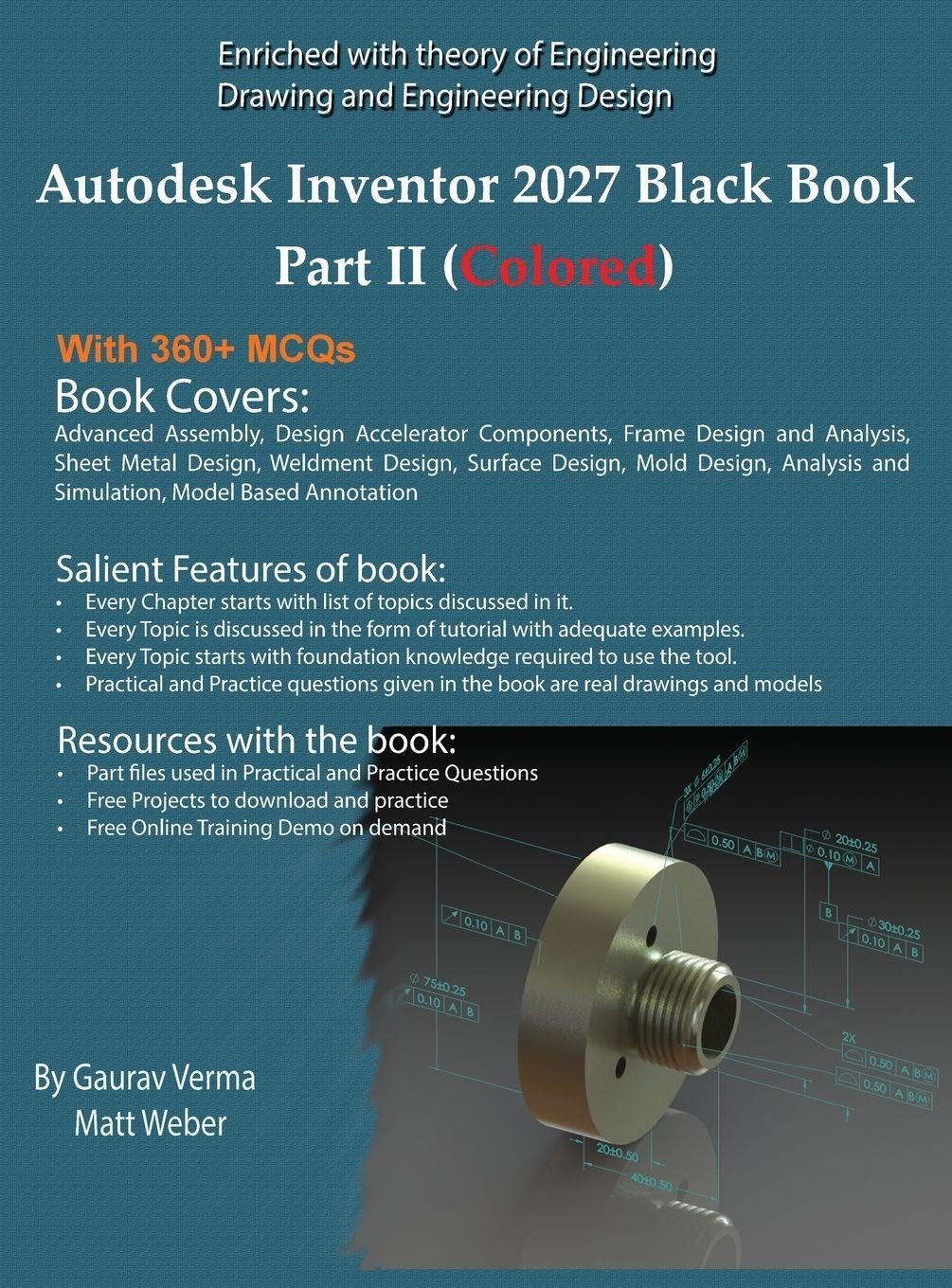 Autodesk Inventor 2027 Black Book Part II