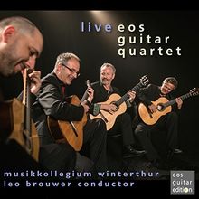 Live von Eos Guitar Quartet, Musikkollegium Winterthur | CD | Zustand sehr gut