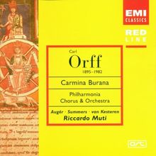 Red Line - Orff (Carmina Burana) de Riccardo Muti | CD | état très bon