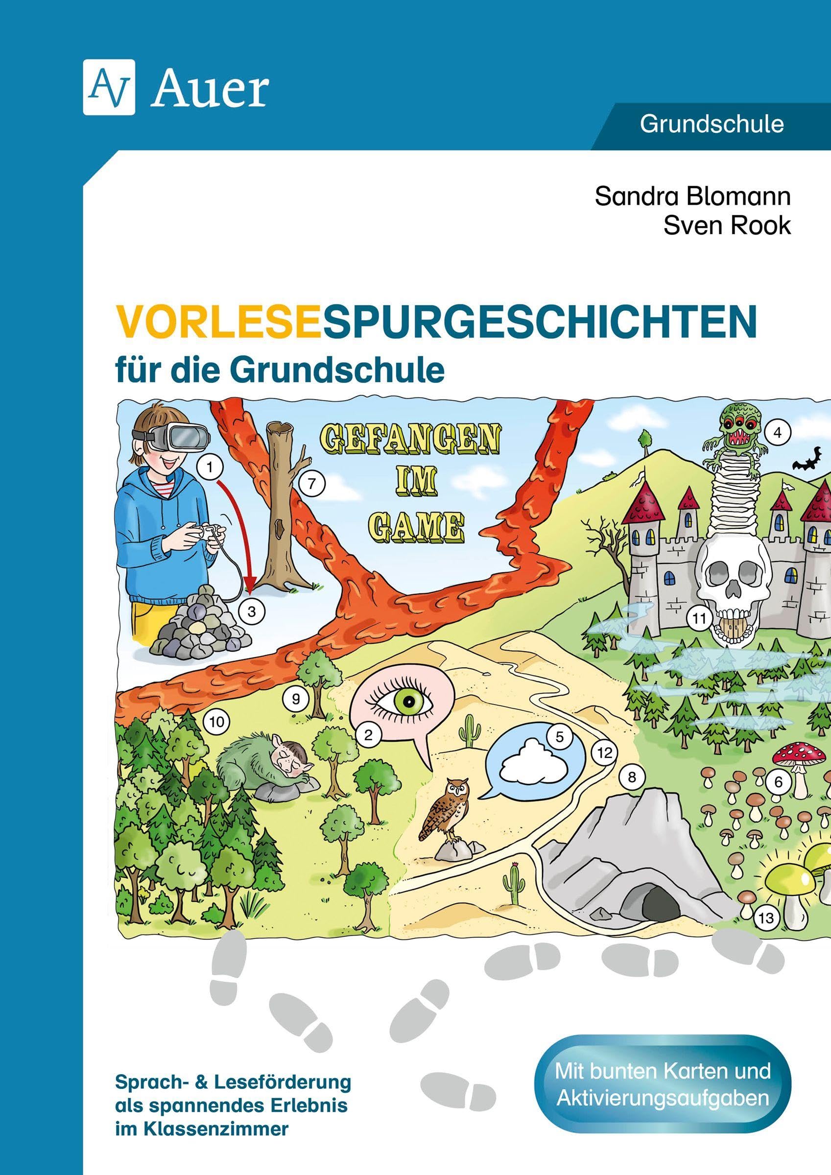 Vorlesespurgeschichten für die Grundschule: Sprach- & Leseförderung als spannendes Erlebnis im Klassenzimmer (Lesespurgeschichten Grundschule)