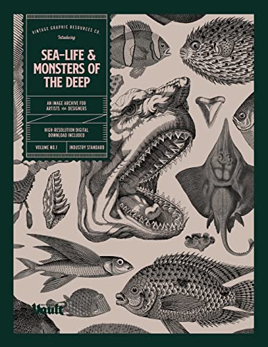 Kale James Sea-life & Monsters Of The Deep, An Image Archive Of 561 Downloadable Images For Artists And Designers