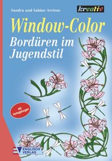 Window-Color, Bordüren im Jugendstil