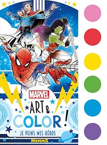 Marvel : Art & Color ! Je peins mes héros