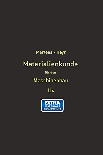 Handbuch der Materialienkunde für den Maschinenbau