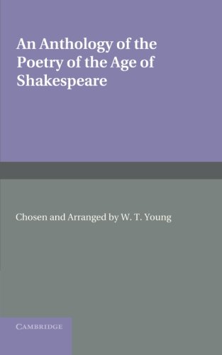 unbekannt An Anthology Of The Poetry Of The Age Of Shakespeare
