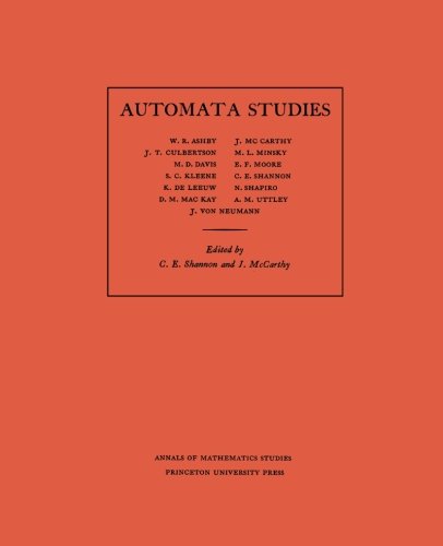 Automata Studies. (AM-34) (Annals of Mathematics Studies)
