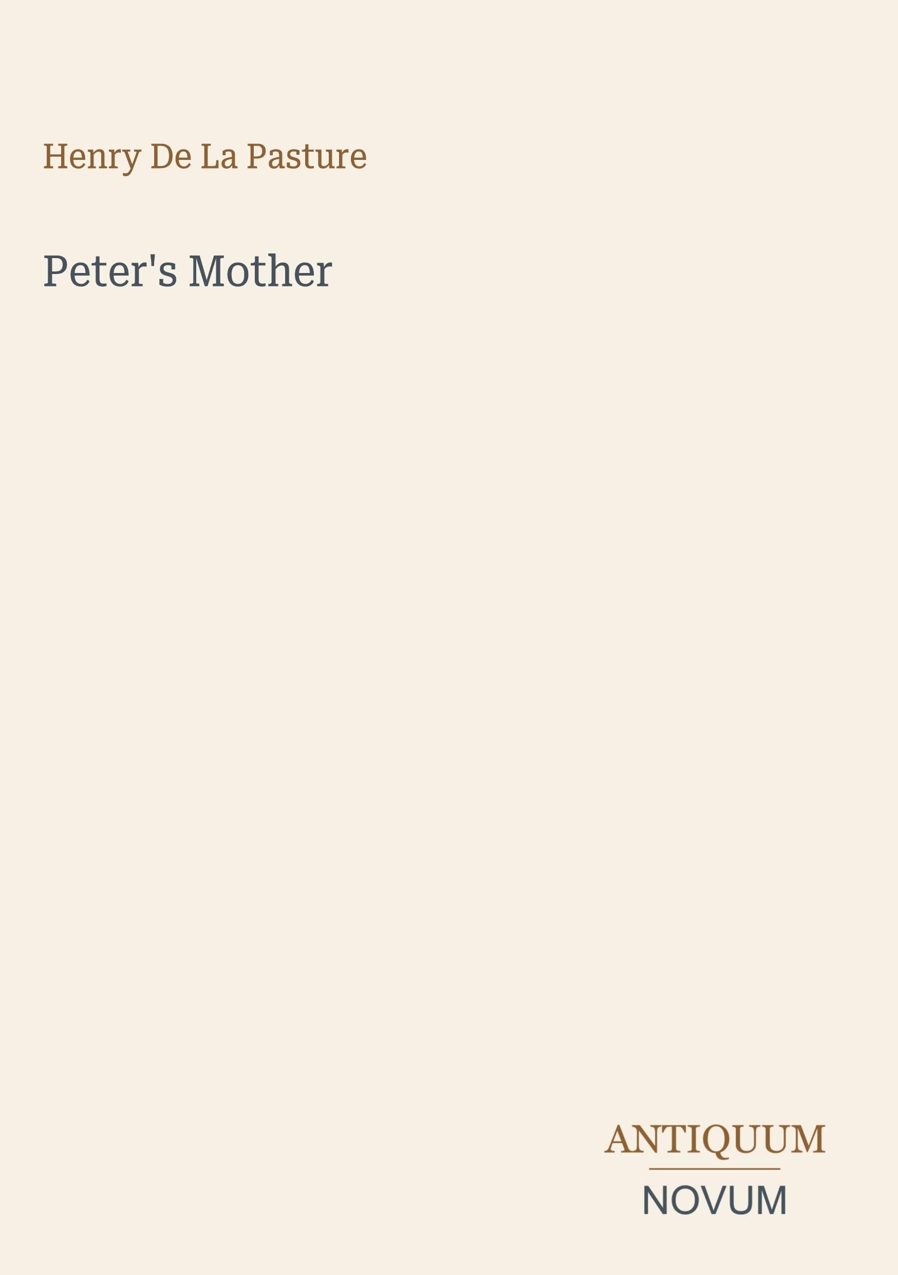 Peter's Mother