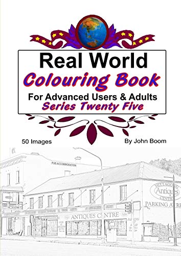 Real World Colouring Books Series 25