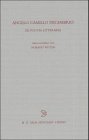 Angelo Camillo Decembrio De politia litteraria (Beiträge zur Altertumskunde, 169, Band 169)
