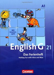 English G 21 - Ausgabe A: Band 1: 5. Schuljahr - Das Ferienheft: Holiday fun with Alice and Max. Arbeitsheft von Jennifer Seidl | Buch | Zustand gut