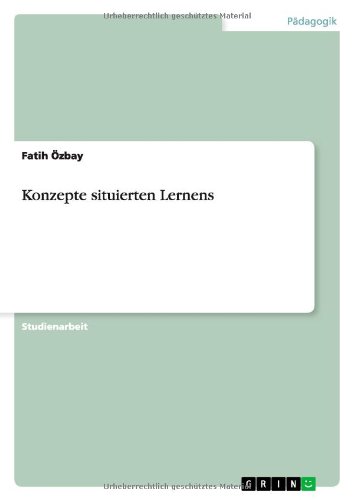 Konzepte situierten Lernens
