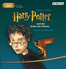 Harry Potter und der Orden des Phönix (Harry Potter, gelesen von Rufus Beck, Band 5)