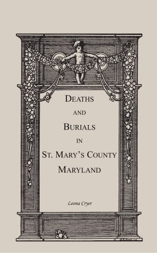 Deaths and Burials in St. Mary's County, Maryland