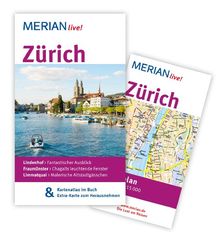 Zürich: MERIAN live!  Mit Kartenatlas im Buch und Extra-Karte zum Herausnehmen