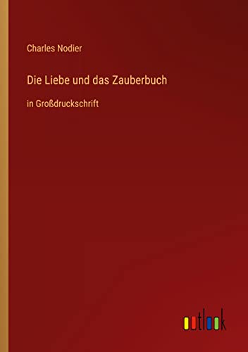 Die Liebe und das Zauberbuch: in Großdruckschrift