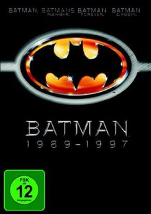 Batman 1989-1997 (Batman / Batmans Rückkehr / Batman Forever / Batman & Robin) [4 DVDs]