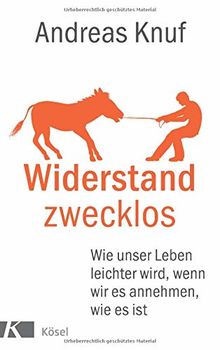 Widerstand zwecklos: Wie unser Leben leichter wird, wenn wir es annehmen, wie es ist