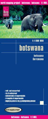 Reise Know-How Landkarte Botswana (1:1.000.000): world mapping project