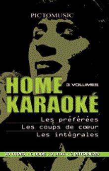 Coffret home karaoké 3 DVDvol. 2 : les préférées / les coup de coeur / les intégrales [FR Import]