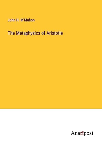The Metaphysics of Aristotle