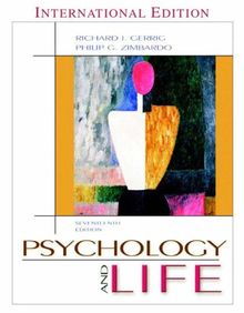 Psychology and Life von Richard J. Gerrig | Buch | Zustand gut