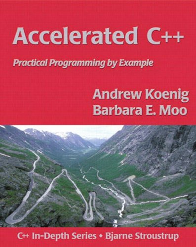 Andrew Koenig Accelerated C++, Practical Programming By Example (C++ In Depth)