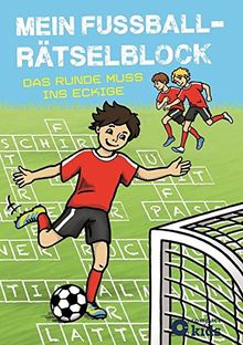 Mein Fußball-Rätselblock: Ratespaß rund ums Leder ab 8 Jahren
