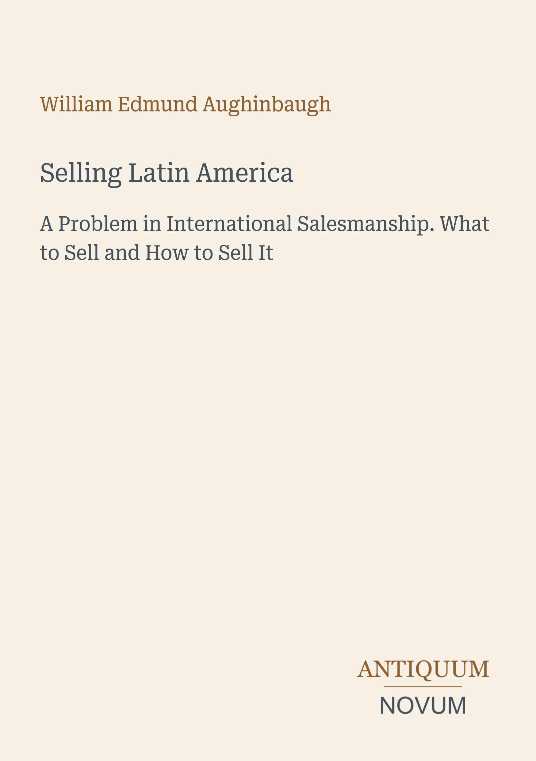 Selling Latin America