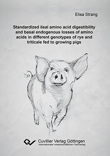 Standardized ileal amino acid digestibility and basal endogenous losses of amino acids in different genotypes of rye and triticale fed to growing pigs