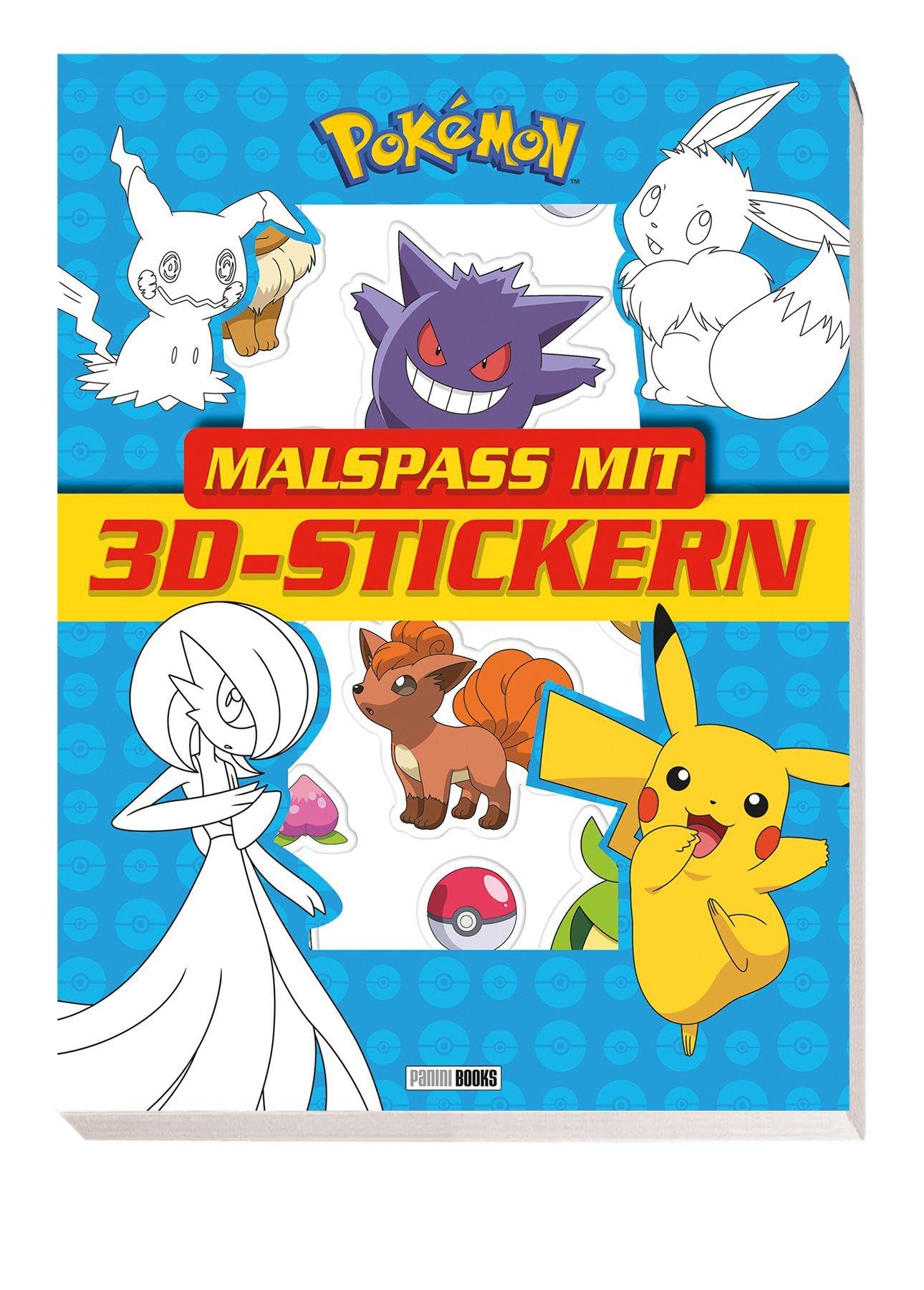 Pokémon: Pokémon: Malspaß mit 3D-Stickern