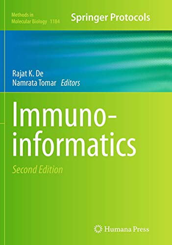 Immunoinformatics (Methods in Molecular Biology, 1184, Band 1184)