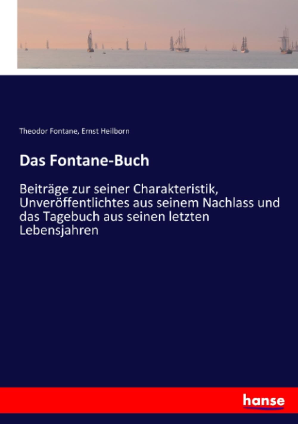 Das Fontane-Buch: Beiträge zur seiner Charakteristik, Unveröffentlichtes aus seinem Nachlass und das Tagebuch aus seinen letzten Lebensjahren