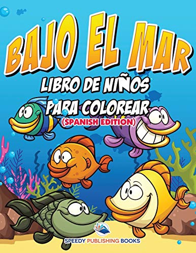Bajo El Mar Libro De Niños Para Colorear