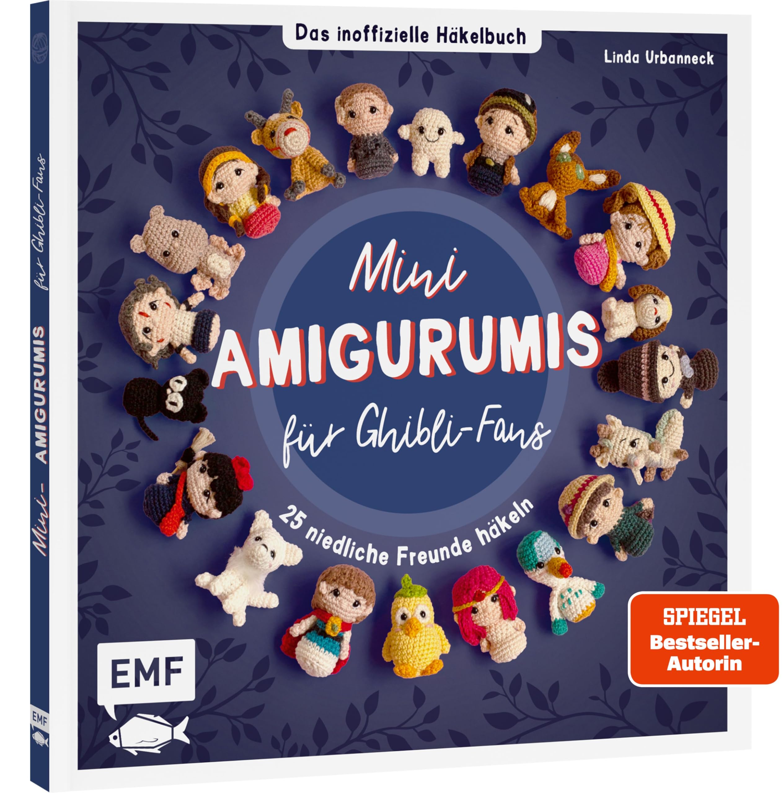 Mini-Amigurumis – Das inoffizielle Häkelbuch für Ghibli-Fans: 25 süße Freunde aus dem legendären Anime-Studio häkeln. Mit Figuren aus Das wandelnde ... Mein Nachbar Totoro, Prinzessin Mononoke uvm.