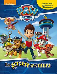 Patrulla Canina. La gran aventura : incluye un relato, 12 figuritas y un tapete de juego (Paw Patrol | Patrulla Canina. Libro regalo)