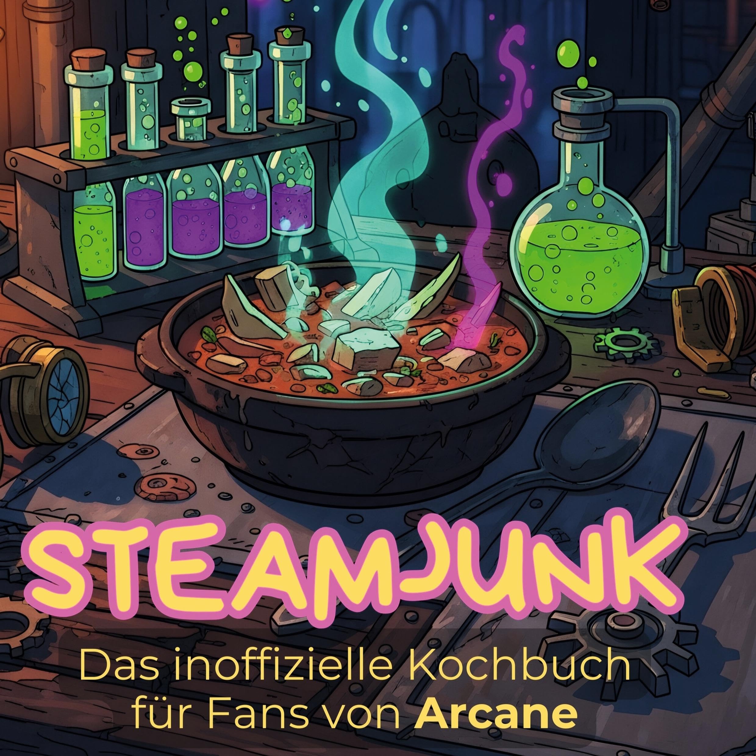 Das inoffizielle Kochbuch für Fans von Arcane: Steamjunk