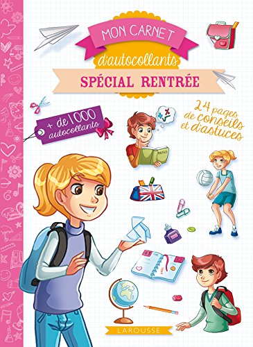 Mes Carnets D'autocollants Spécial Rentrée