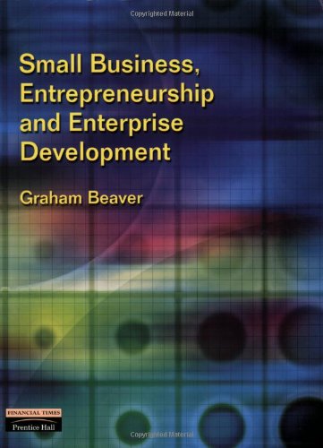 Small Business, Entrepreneurship & Enterprise Development