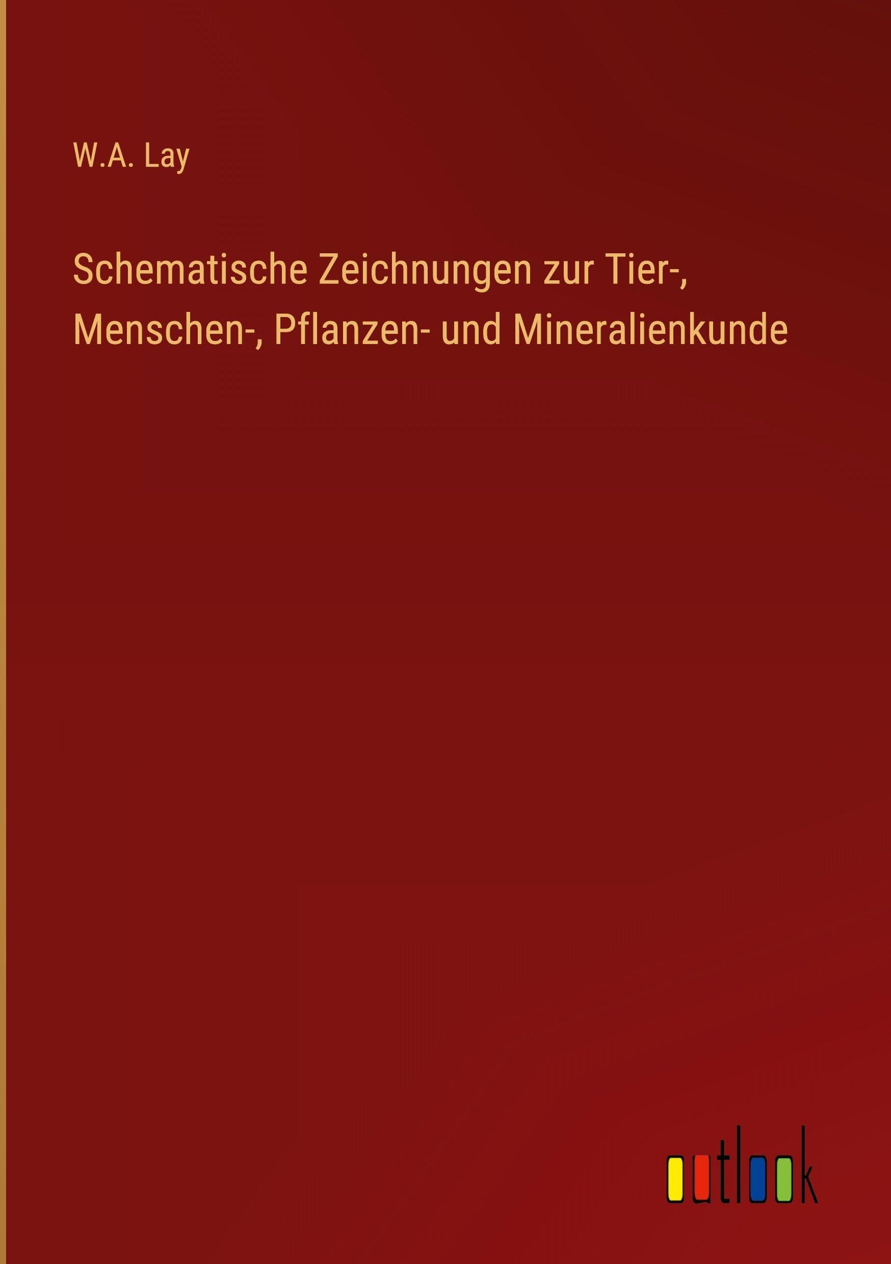 Schematische Zeichnungen zur Tier-, Menschen-, Pflanzen- und Mineralienkunde