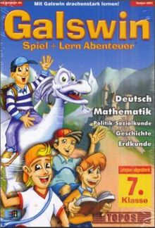 Galswin 2001 7. Klasse Deutsch, Mathematik, Politik/Sozialkunde, Geschichte, Erdkunde, 1 CD-ROM in Kst.-Box