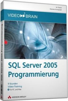 SQL Server 2005 Programmierung - Videotraining von Pearson Education GmbH | Software | Zustand gut