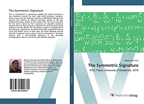 The Symmetric Signature: Ph.D. Thesis, University of Osnabrück, 2016
