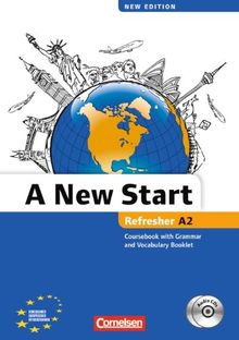 A New Start - Neue Ausgabe: A2: Refresher - Kursbuch mit Audio CD, Grammatik- und Vokabelheft von Cornford, Annie, Cornford, Elanor | Buch | Zustand gut