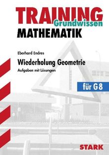 Training Mathematik Oberstufe / Wiederholung Geometrie: Grundwissen: Aufgaben mit Lösungen