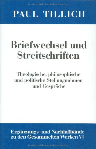 Gesammelte Werke. Ergänzungs- und Nachlassbände: Gesammelte Werke, Ergänzungs- u. Nachlaßbde., Bd.6, Briefwechsel und Streitschriften: VI. Erg.-Bd.