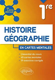 Histoire géographie 1re en cartes mentales