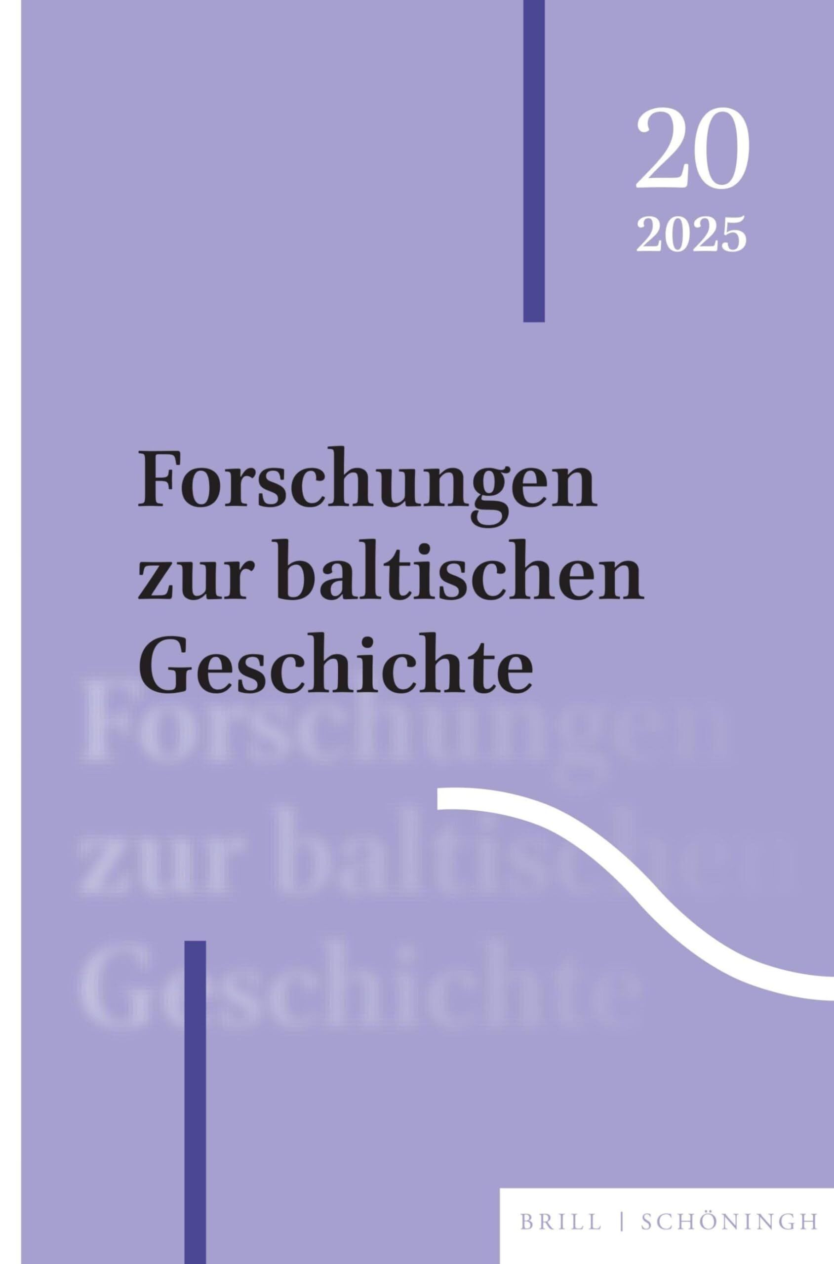 Forschungen zur baltischen Geschichte